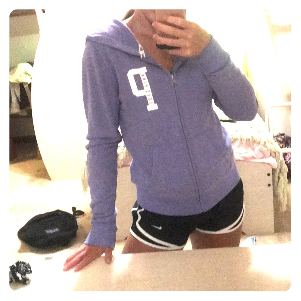 Purple PINK zip up